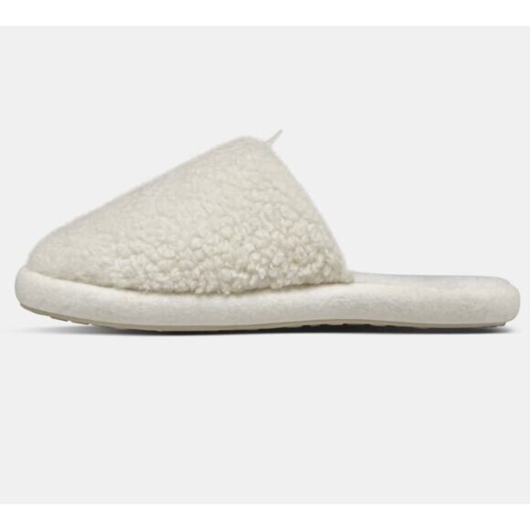 allbirds Wool Dweller Fluff Natural White Slippers - Picture 2 of 4
